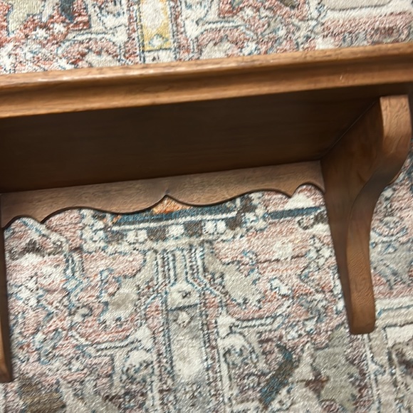 Vintage | handmade wooden shelf - Picture 2 of 5